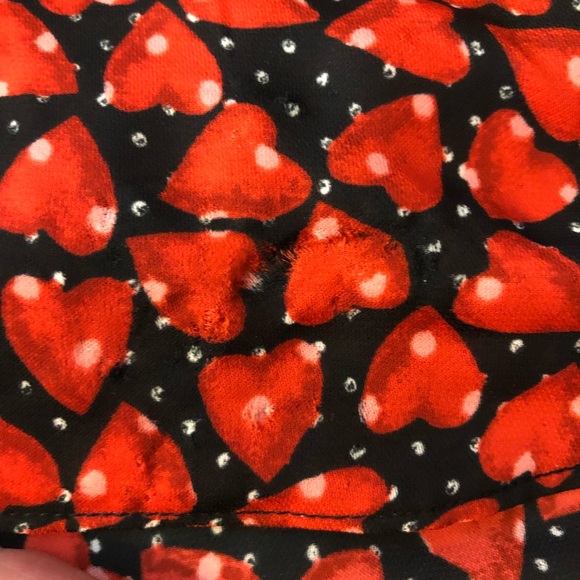 Disney Colleen Atwood Alice Looking Glass Hearts Dress M - Picture 8 of 8